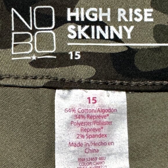 Women High Rise Skinny Jeans Size 15 - Picture 2 of 3